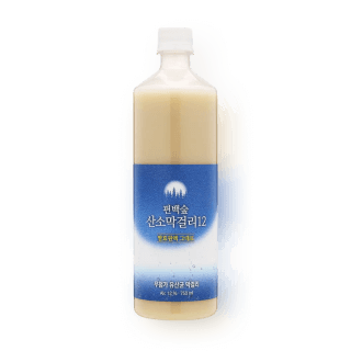 청산녹수 편백숲 산소막걸리 12% 750ml