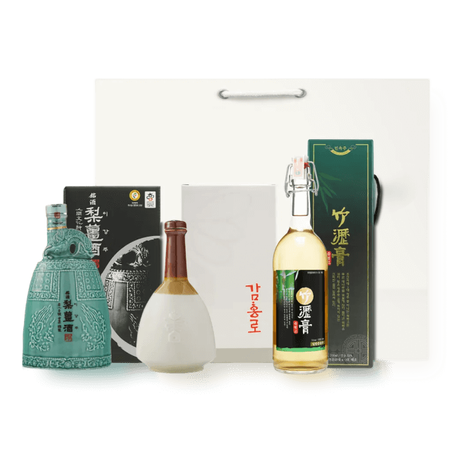 조선3대명주 선물세트 - 죽력고, 감홍로, 이강주 대표이미지