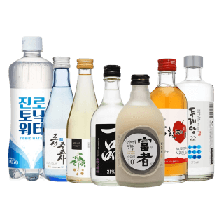 전통주 입문세트 - 주조사,감자술,일품21,부자막걸리,사랑할때,두레앙22+토닉워터