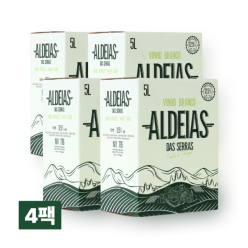알데이아스 화이트 5L 팩 (압도적 가성비 대용량 와인) 4팩