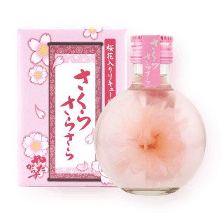 사쿠라 사라사라(벚꽃 사케) 180ml