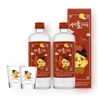 서울고량주 춘식 에디션 25도 375ml 2병