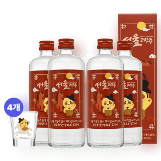서울고량주 춘식 에디션 25도 375ml 4병