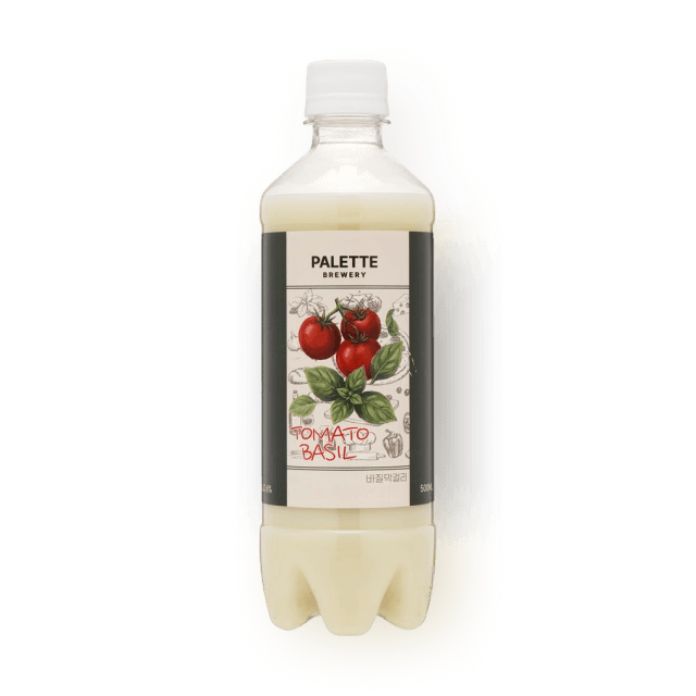 팔레트브루어리 토마토바질 막걸리 6% 500ml 대표이미지