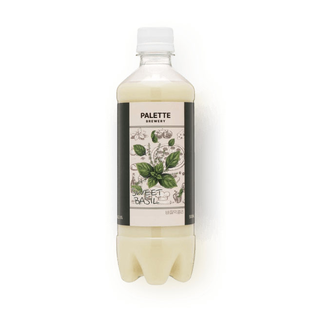 팔레트브루어리 스위트바질 막걸리 6% 500ml 대표이미지