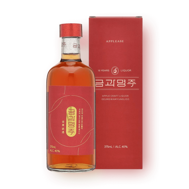 애플리즈 금과명주 15년산 40% 375ml 대표이미지