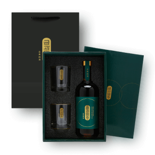 [추석할인] 애플리즈 금과명주세트 40% 750ml + 잔 2P