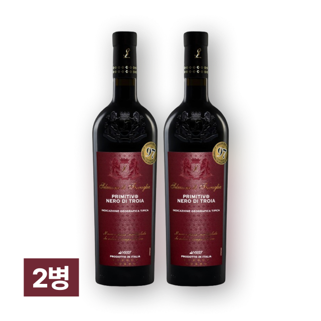 [특별할인] SL 프리미티보 네로 디 트로이아 IGT 750ml 2병 대표이미지