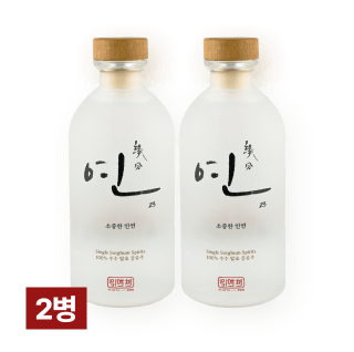 연 23% (한국형 100% 수수 발효 고량주) 350ml 2병