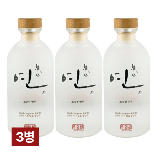 연 23% (한국형 100% 수수 발효 고량주) 350ml 3병