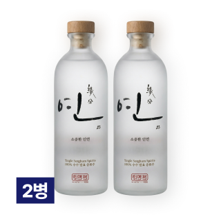 연 23% (한국형 100% 수수 발효 고량주) 500ml 2병