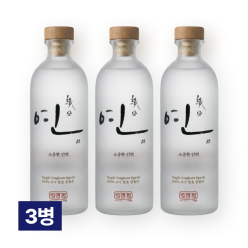 연 23% (한국형 100% 수수 발효 고량주) 500ml 3병