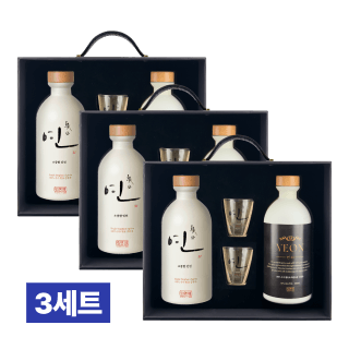 연 32% & 41% 350ml 고량주 명절 선물 세트 3개