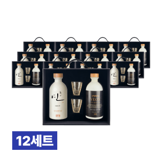 연 32% & 41% 350ml 고량주 명절 선물 세트 12개