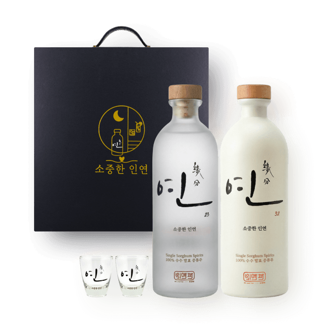 연 23% & 32% 500ml 고량주 명절 선물 세트 대표이미지