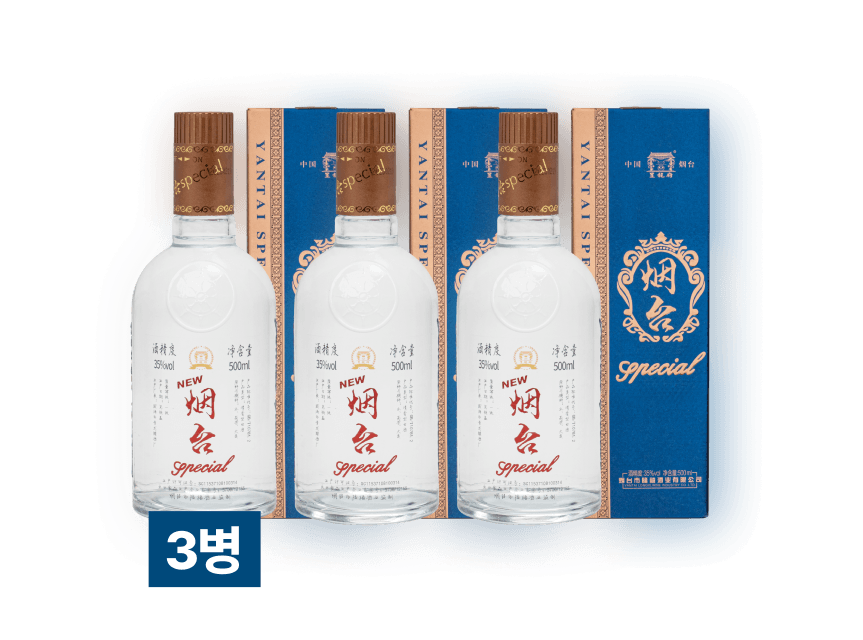 연태스페셜 500ml (박스포함) 3병 대표이미지