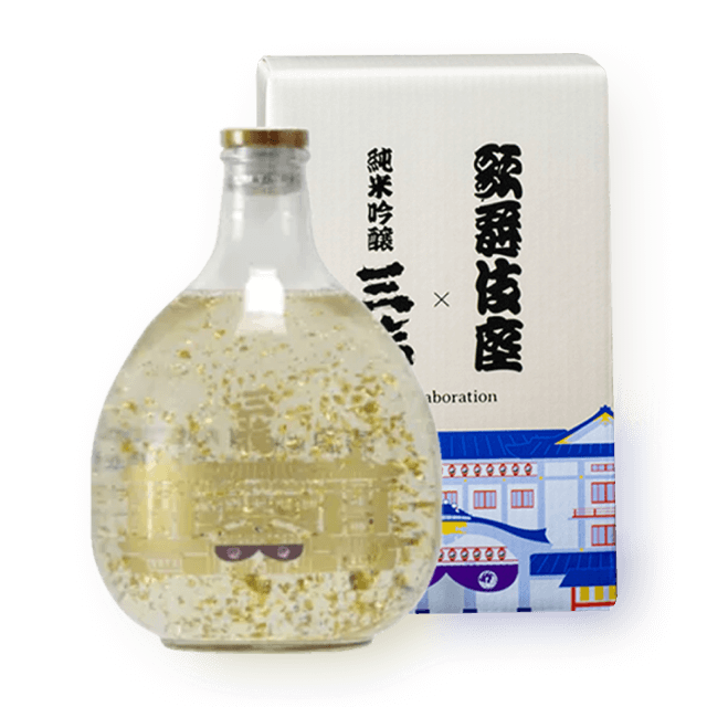 [세금포함] 삼복 준마이긴죠 &times; 긴자 가부키죠 금가루 750ml 대표이미지