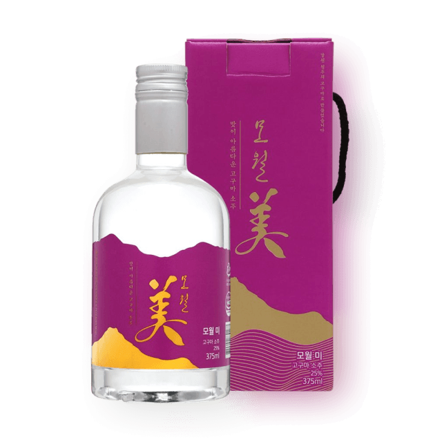 모월 미 25% 375ml 고구마소주 대표이미지