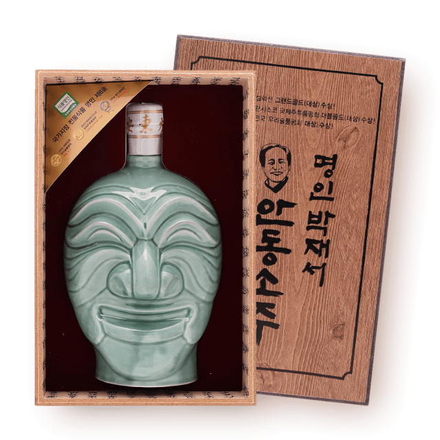박재서명인 안동소주 양반탈 45% 400ml 대표이미지