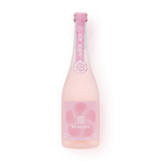맑은내일 벚꽃주 7% 500ml 대표이미지