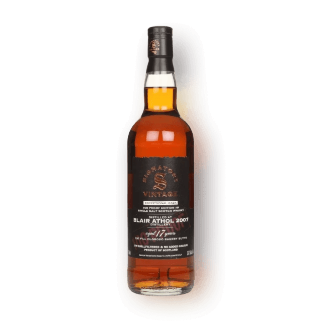 [세금포함] 시그나토리 블레어 아솔 2007 17년 익셉셔널 캐스크 #9 100 프루프 700ml 대표이미지