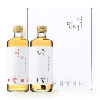 [오픈특가] 덩더덕 더덕주 & 사과주 선물세트 360ml (총 2병)