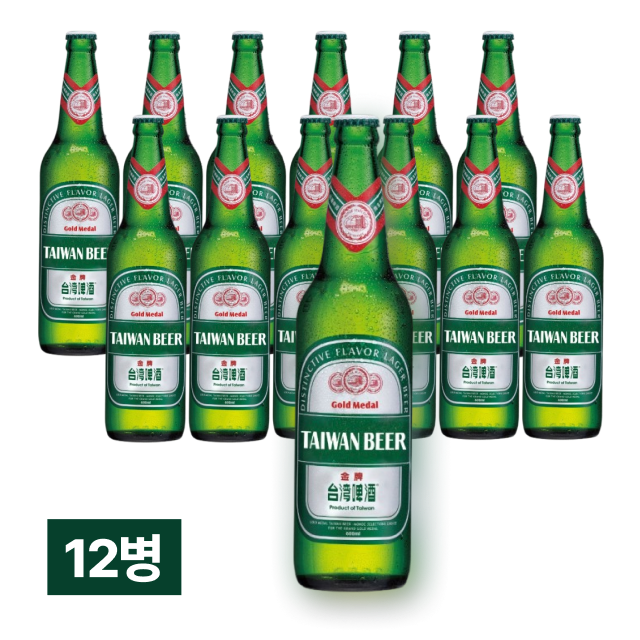 대만맥주 골드메달 600ml 12병 (1박스) 대표이미지
