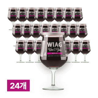와인 인 어 글라스 메를로 187ml 24개 (1박스)
