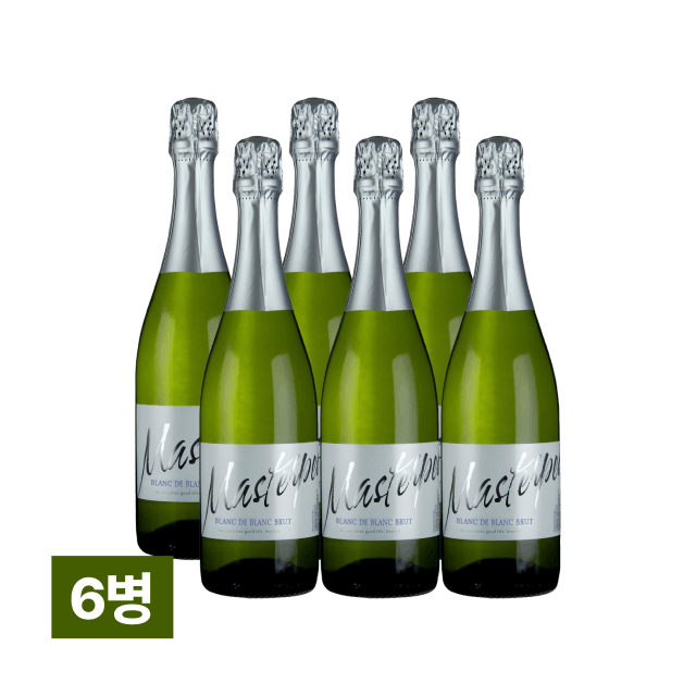 마스터피스 블랑 드 블랑 브뤼 750ml 6병 (1박스) 대표이미지