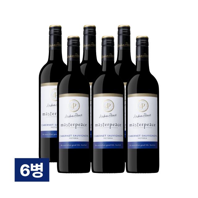 마스터피스 까베르네소비뇽 750ml 6병 (1박스) 대표이미지