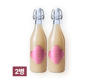 쿠라노오토 모모(무여과 복숭아 와인) 720ml 2병