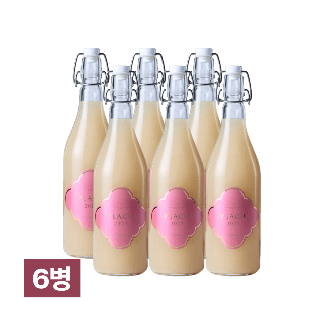 쿠라노오토 모모(무여과 복숭아 와인) 720ml 6병 (1박스) 대표이미지