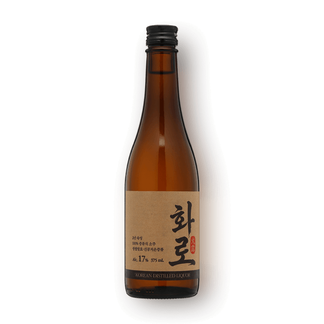 화로 17도 2년숙성 순수소주 375ml 대표이미지