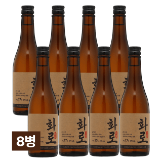 화로 17도 2년숙성 순수소주 375ml 8병