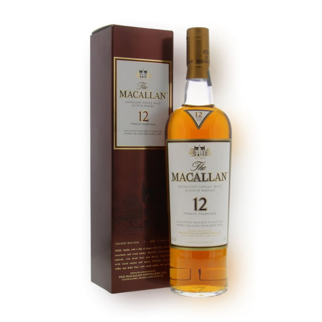 [세금포함] 맥캘란 12년 셰리 오크 (구형) 700ml (박스포함) 대표이미지