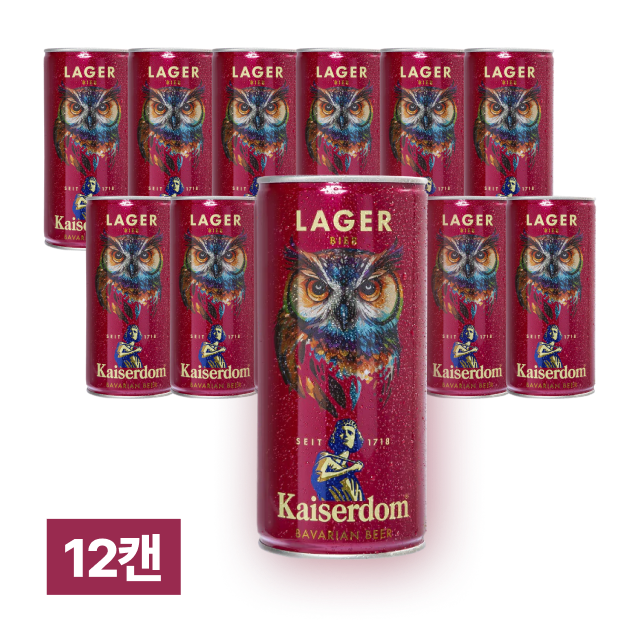 카이저돔 라거 1,000ml 12캔 (1박스) 대표이미지