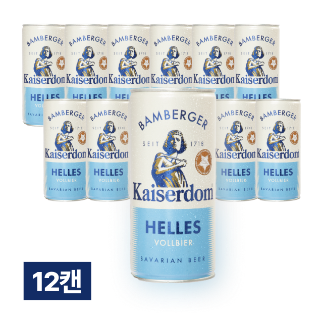 카이저돔 헬레스 1,000ml 12캔 (1박스) 대표이미지