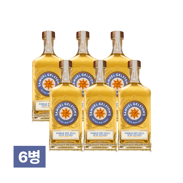 사무엘 겔스톤 싱글팟 버번 캐스크 700ml 6병 (1박스) 대표이미지
