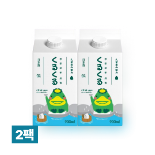 쿠루쿠루 사케 팩 900ml 2팩