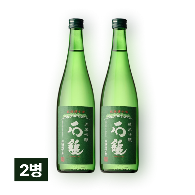 이시즈치 준마이긴죠 미도리라벨 720ml 2병 대표이미지