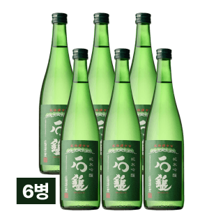 이시즈치 준마이긴죠 미도리라벨 720ml 6병 (1박스)