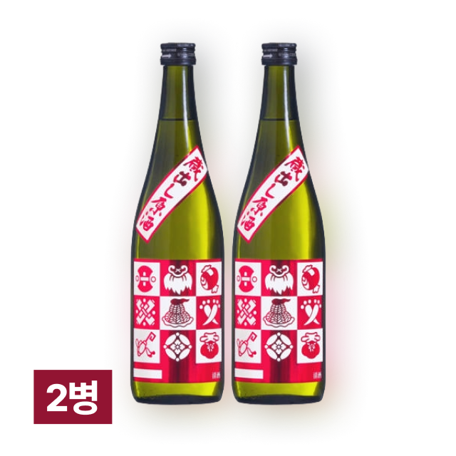 카네마스 준마이긴죠 타카라즈쿠시 레드 720ml 2병 대표이미지