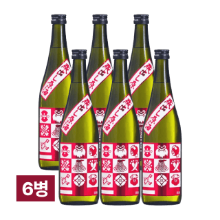 카네마스 준마이긴죠 타카라즈쿠시 레드 720ml 6병 (1박스)
