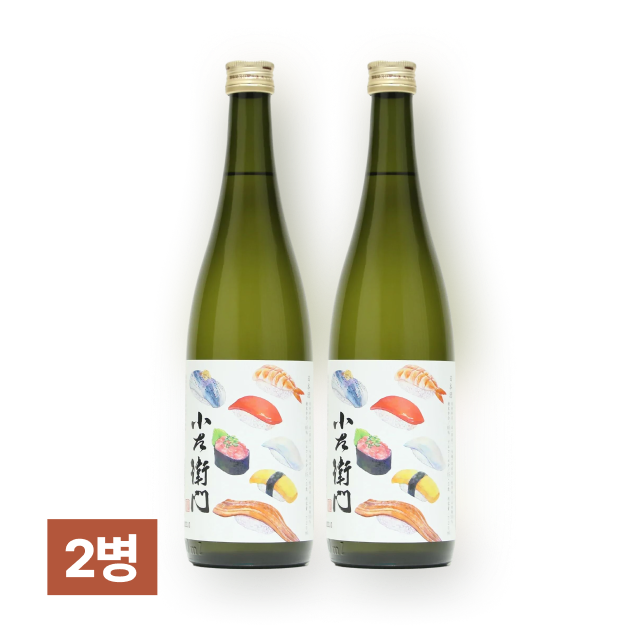 코자에몽 준마이 스시 라벨 720ml 2병 대표이미지