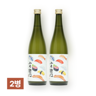 코자에몽 준마이 스시 라벨 720ml 2병
