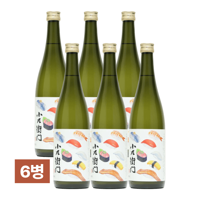 코자에몽 준마이 스시 라벨 720ml 6병 (1박스) 대표이미지