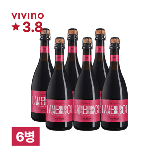메디치 에르메테 콘체르토 람브루스코 750ml 6병 (1박스)