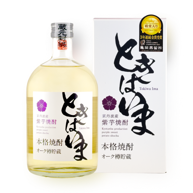 [오픈특가] 카메오카 토키와이마(오크숙성 교토 자색고구마 소주) 720ml