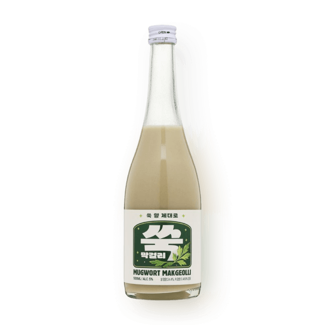 술샘 쑥 막걸리 5도 500ml 대표이미지