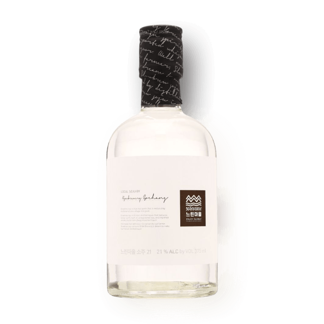 [8월할인] 느린마을소주 21도 375ml 대표이미지